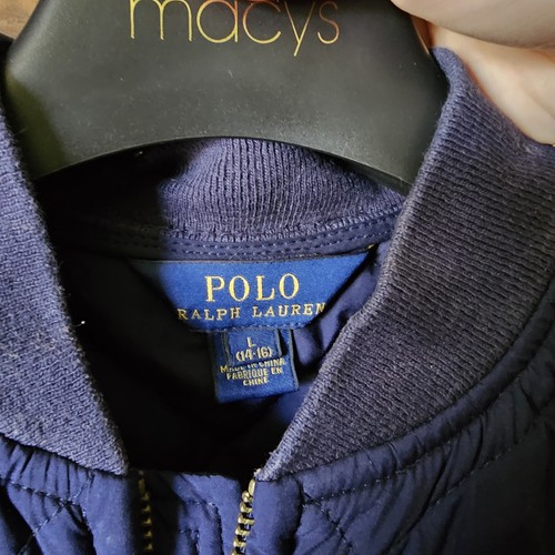 Polo ralph lauren blue quilted - blue,
